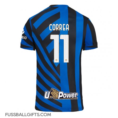 Inter Milan Joaquin Correa #11 Fußballbekleidung Heimtrikot 2024-25 Kurzarm